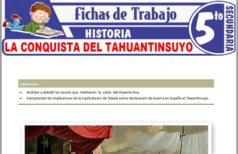 La Conquista Del Tahuantinsuyo Para Segundo Grado De Primaria The Best Porn Website