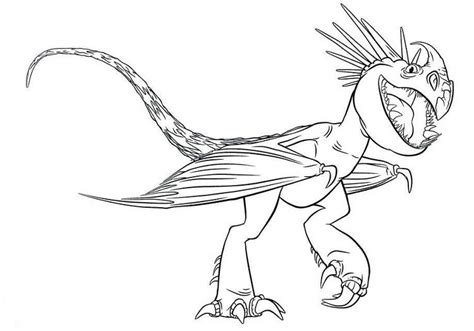 Deathgripper by madpattii dragon coloring page sketches dragon. Stormfly Dragon Coloring Pages - Dejanato