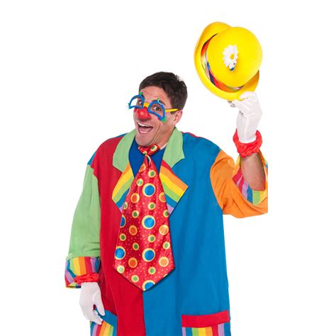 Oversized Jumbo Clown Tie Silly Carnival Circus Fancy Dress Costume