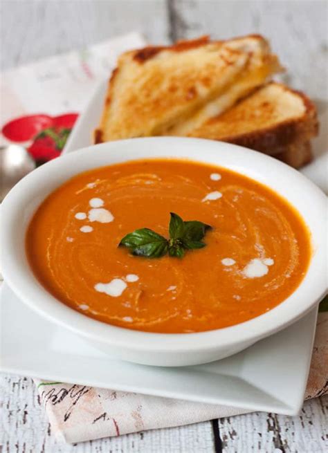 Maybe you would like to learn more about one of these? Creamy Tomato Basil Parmesan Soup