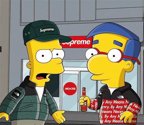 Dope Bart Simpson Supreme Wallpapers Broken Panda