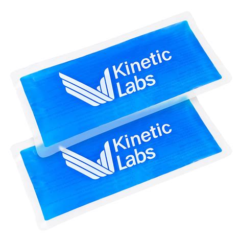 Buy Reusable Gel Ice Packs For Injuries By Kinetic Labs 2 Pack Hot