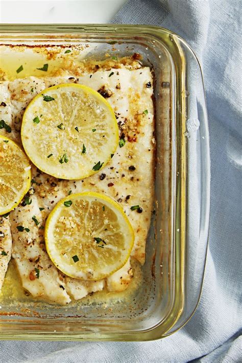 4 large skinless flounder fillets, about 1/3 pound each. Zesty Lemon-Herb Baked Flounder | Recipe | Flounder ...