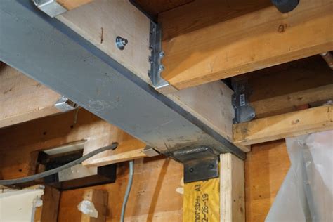 Attaching Wood Joist To Steel I Beam Image To U