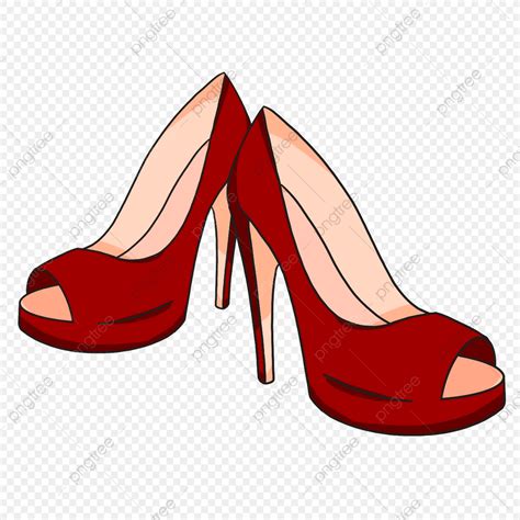 Red High Heels Hd Transparent Red High Heels Clip Art High Heel