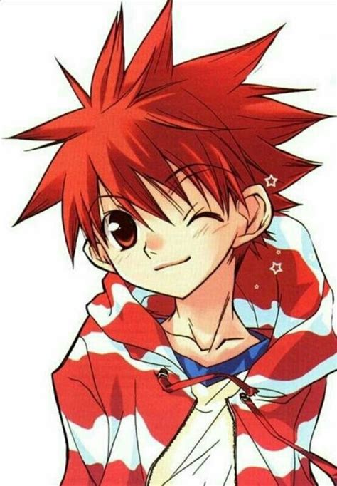 Daisuke Niwa Smiling Winking Cute Dnangel Anime Anime Comics