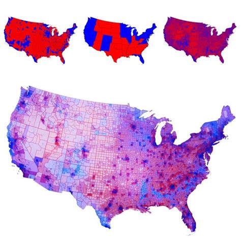 Coloring The 2012 Electoral Map By County Population Density And