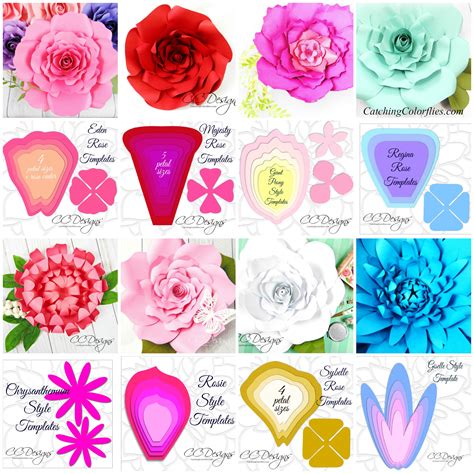 See more ideas about flower template, paper flowers, paper flower template. Free Giant Paper Flower Template. The Art of Giant Paper ...