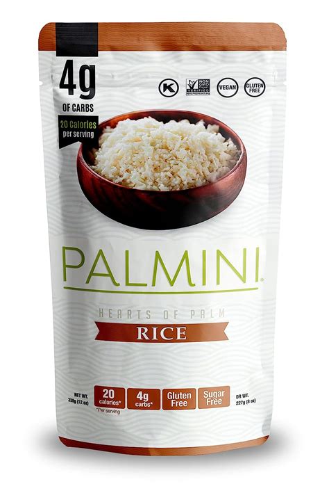 New Palmini Low Carb Rice 4g Of Carbs As Seen India Ubuy