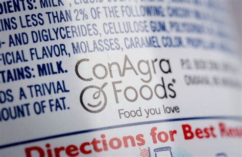Conagra Going Nationwide With Gmo Labeling Wsj