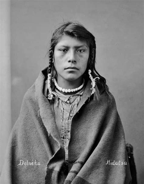 Delneka Hidatsa 1884 Native American Women Native American Beauty North American Indians