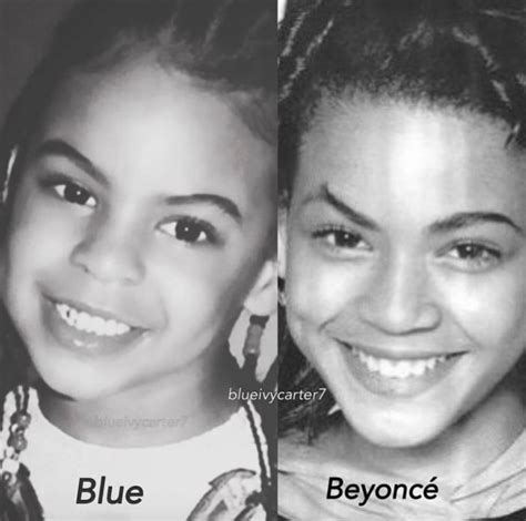 Beyoncé And Blue Ivy Look Identical In This Throwback Photo Beyonce