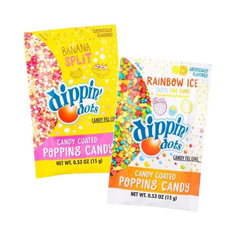 Dippin Dots Popping Candy Packs 20 Piece Box Candy Warehouse
