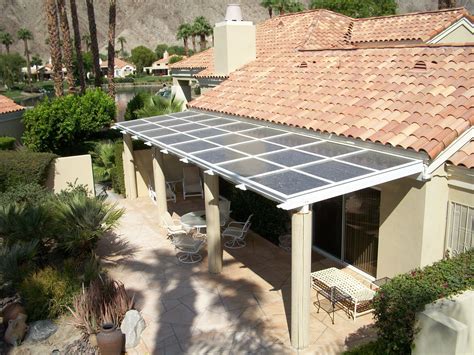 Insulated patio cover systems come with instructions, all panels, beam, rear extruded and thermally broken c channel, side extruded fascia, front extruded gutter, screws & hardware, lags for panel to beam connection, posts, sealant. Solar patio- not panels on the roof | Solar panels, Solar ...