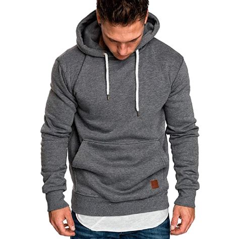 free shipping fashion mens hoodie casual street style men hoodie pure color simple hoodie men