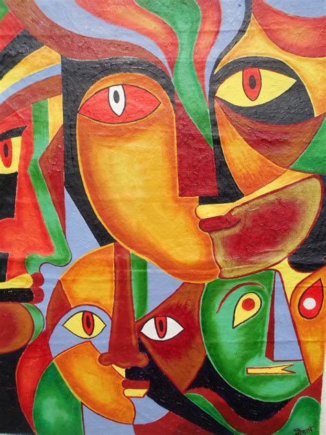 Not sure how to display your abstract modern wall art? 40 Abstract Painting Ideas For Beginners