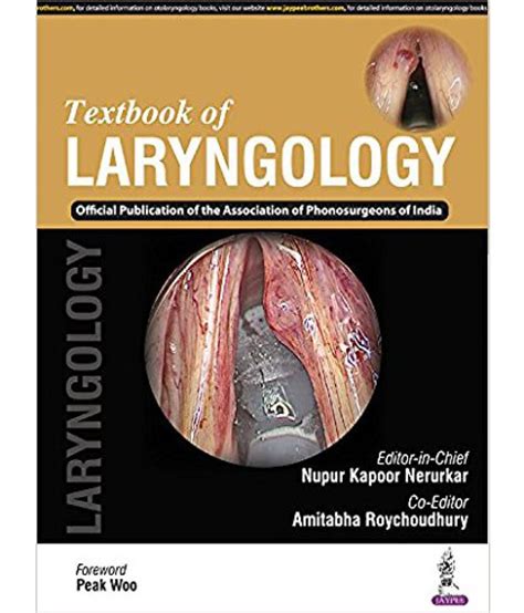 Textbook Of Laryngology Official Publication Of The Association Of