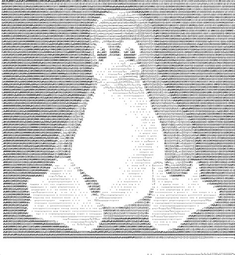 Ascii Art Linux Logo Art Like This Is Made Entirely Of Keyboard