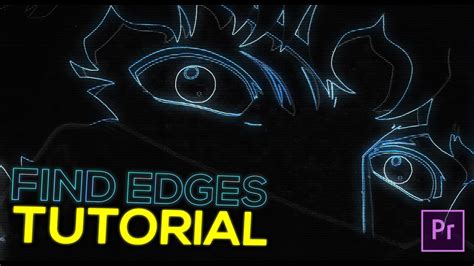 Find Edges Effect In Premiere Pro Tutorial Youtube