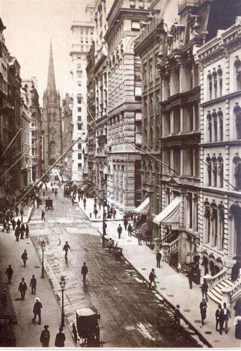 Wall Street 1883 Wall Street Nyc Nyc History New York City
