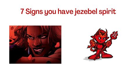7 Signs You Have Jezebel Spirit Jezebelspirit Jezebel Youtube
