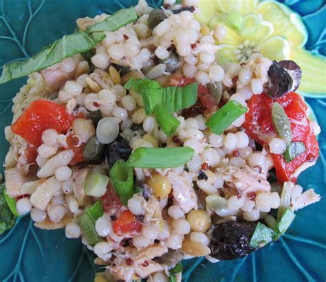 Pour the hot couscous into the mixture and stir well. Salad - More Time at the Table