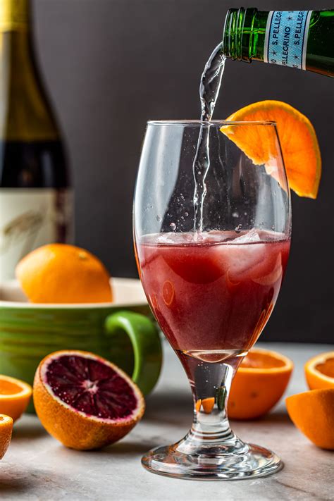 Wine and Orange Juice Cocktail Skinny Spritzer Recipe