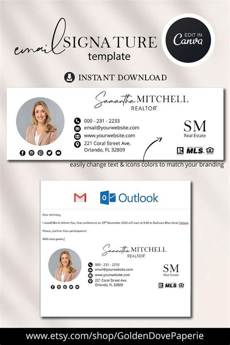 Create a stylish and professional email signature in minutes! This