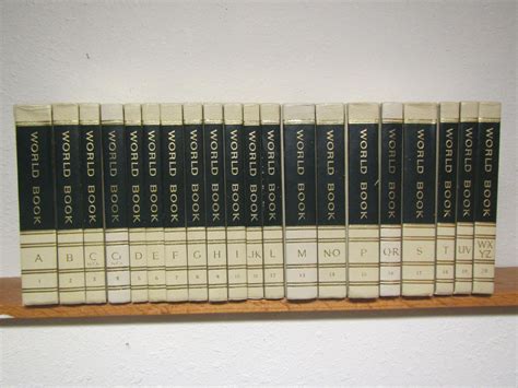 1970 WORLD BOOK ENCYCLOPEDIA Set , 20 volumes A-Z , reference books ...