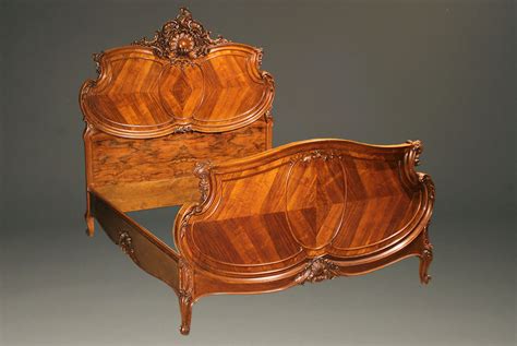 All french style queen bed are made from exceptional materials that give them unparalleled strength and durability. 19th century French Louis XV queen size bed in walnut.