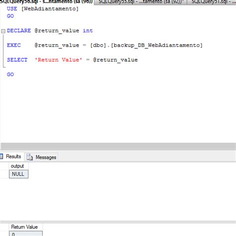 Sql Bkp Sqlserver Nao Executado Quando Executado Por Um Gatilho Trigger Stack Overflow Em