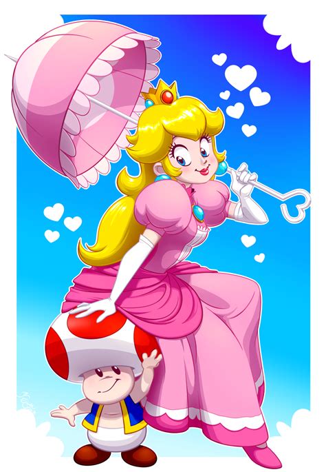 Peachy Toadstool By Earthgwee On Deviantart