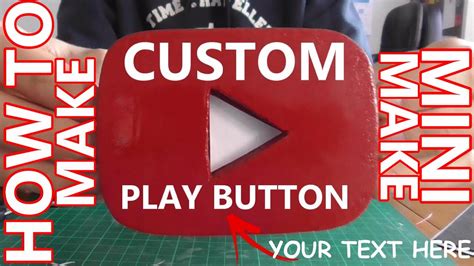 Custom Youtube Play Button Mini Make Youtube