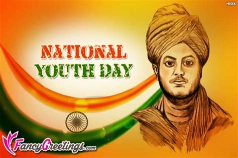 The national youth day is observed on january 12 every year to mark the birth anniversary of swami vivekananda. 50+ Most Beautiful National Youth Day Greeting Pictures