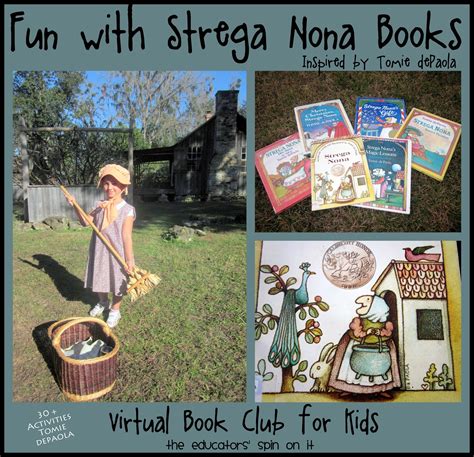 Lets Have Fun With Strega Nona Books By Tomie Depaula The Educators