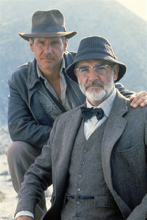 Sean Connery And Harrison Ford Indiana Jones Indiana Jones Last