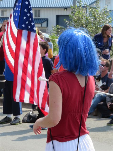 Blue Wig Blue Wig 4th Of July Parade Parades