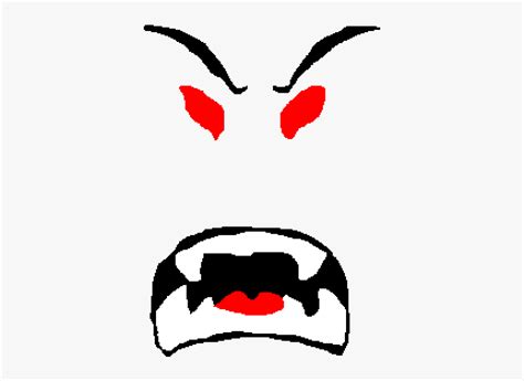 Angry Roblox Face, HD Png Download , Transparent Png Image - PNGitem