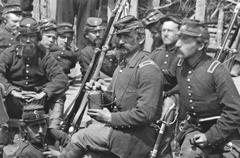 Men Of Co C 41st New York Infantry At Manassas July 1862 Cropped