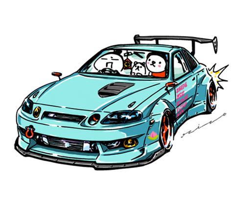 Maybe you would like to learn more about one of these? Crazy car art by mame-ozizo on DeviantArt