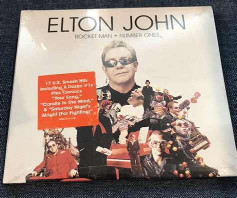 Elton John Rocket Man • Number Ones Cd • Greatest Hits Factory Sealed 602517260429 Ebay