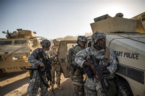 Us Army Reserve Military Police Adapt To The Changing Environment Of