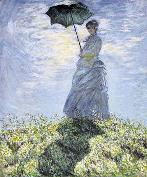 Decorate your home or office with our beautiful museum quality art reproduction of paul signac woman with umbrella painting. Opis obrazu Claude Moneta „Dama z parasolką" ️ - Monet Claude