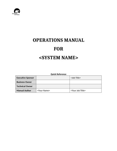 Free Printable Instruction Manual Templates Pdf Word User Step By Step