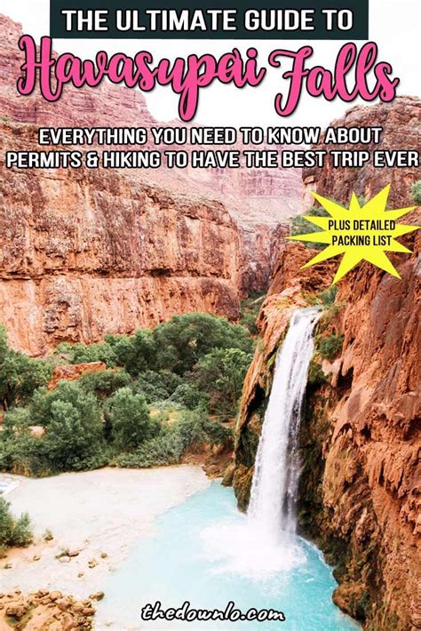 The Ultimate Guide To The Havasupai Falls Hike In Arizona From Complete