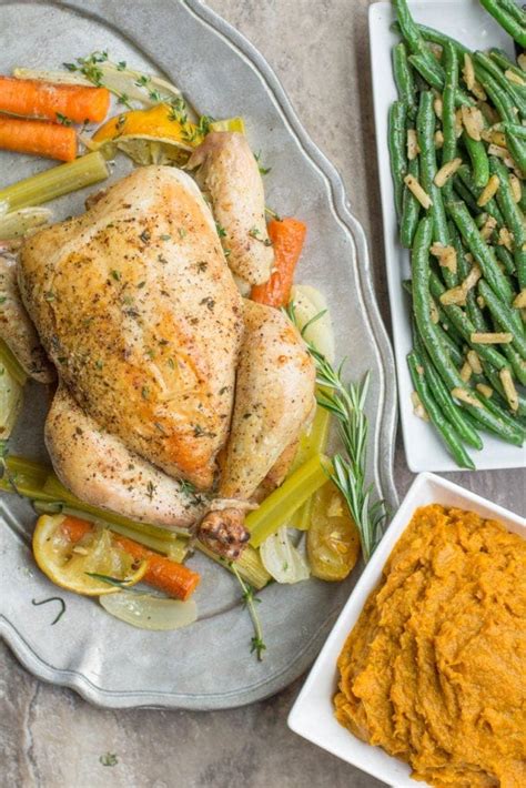 How long do i cook chicken in the instant pot? Whole Roasted Chicken - The Clean Eating Couple