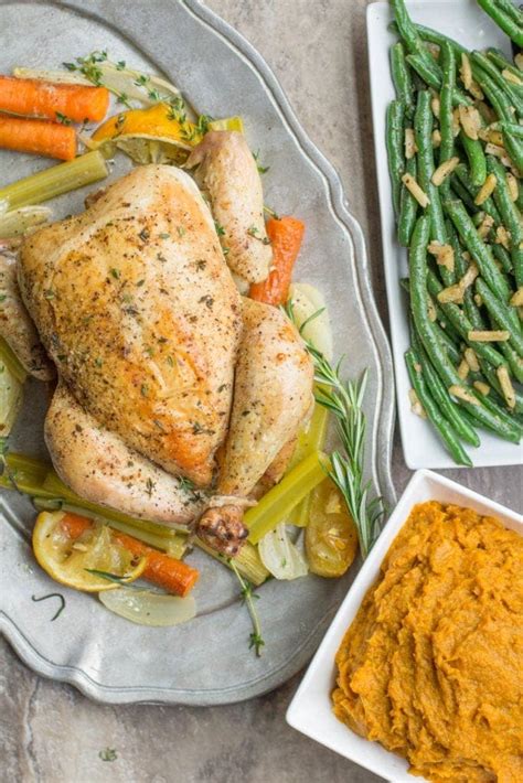 How long do i cook chicken in the instant pot? Whole Roasted Chicken - The Clean Eating Couple