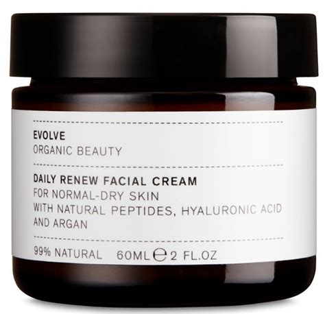 Evolve Organic Beauty Daily Renew Facial Cream Fri Fragt