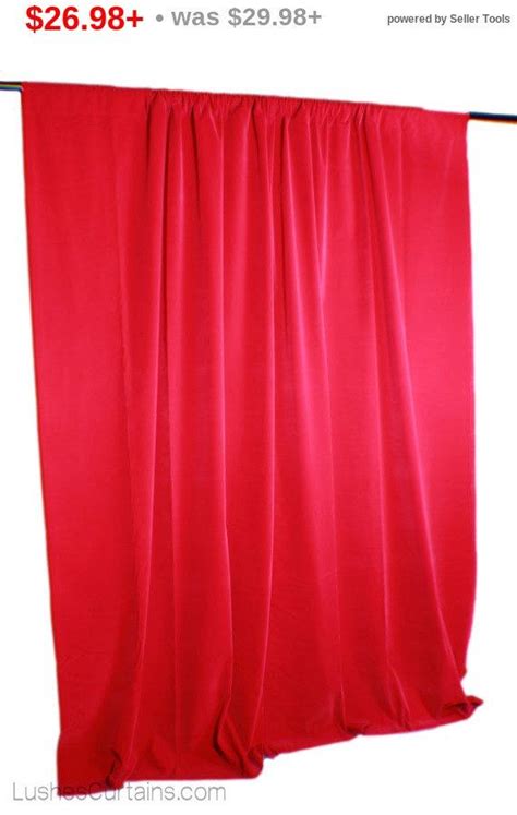 New 72 Inch High Fuchsia Flocked Velvet Curtain By Lushescurtains