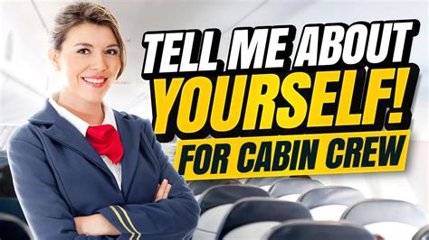 cabin crew interview question “tell me about yourself” the best answer to this interview